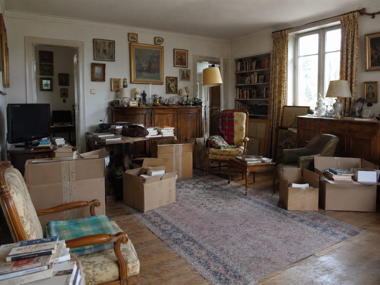Logement encombré avant débarras